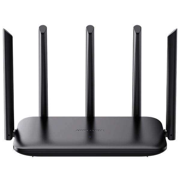 Router hikvision ax1500m dual-band wifi 6 wireless router,5ghz: 1201mbps + 2.4ghz 300mbps, 3×1000 mbps lan ports,1×1000 mbps wan - DS-3WR15X-H