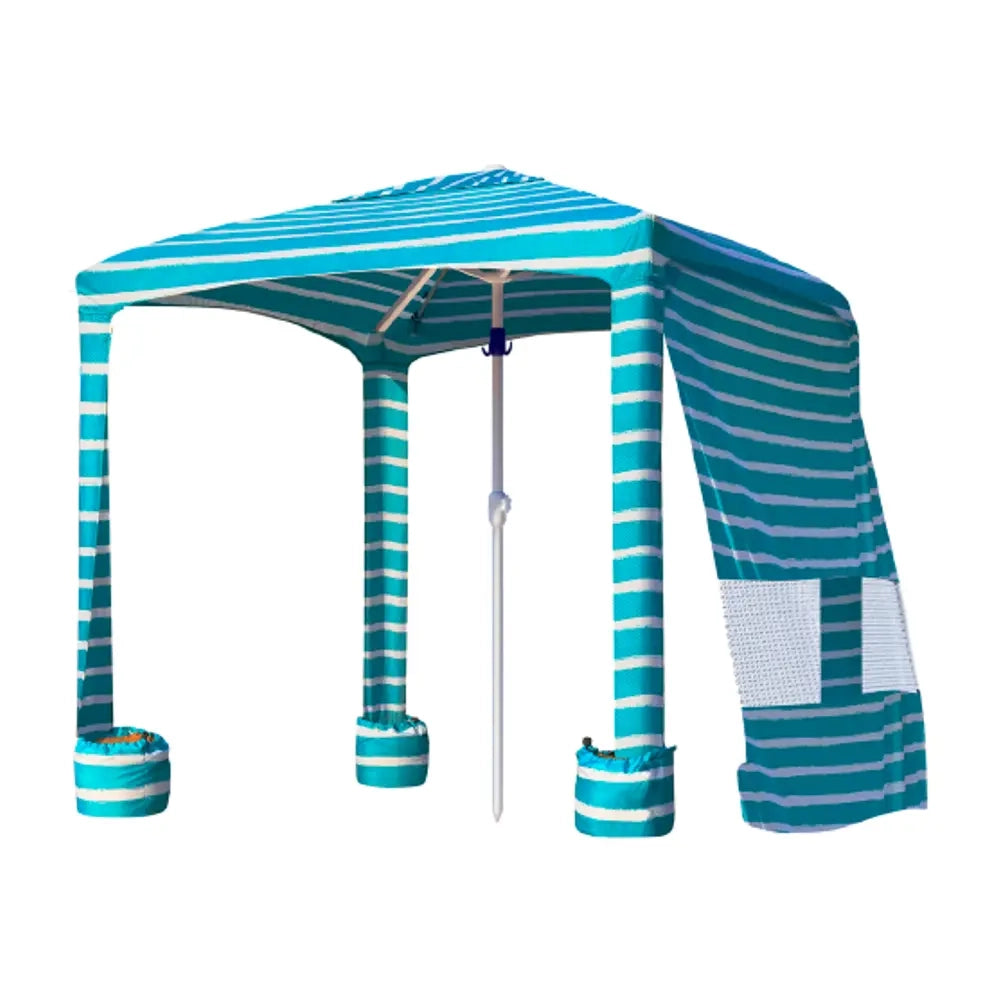 Ombrellone Gazebo per Spiaggia cm 173x173 Comfort, protezione e stile in riva al mare