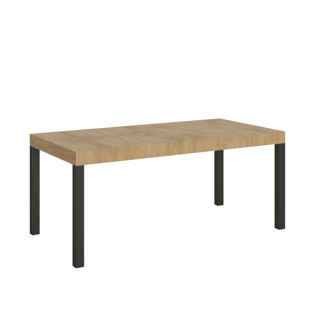 Tavolo Allungabile 200-460x90x77 cm Everyday Quercia Natura Gambe Antracite
