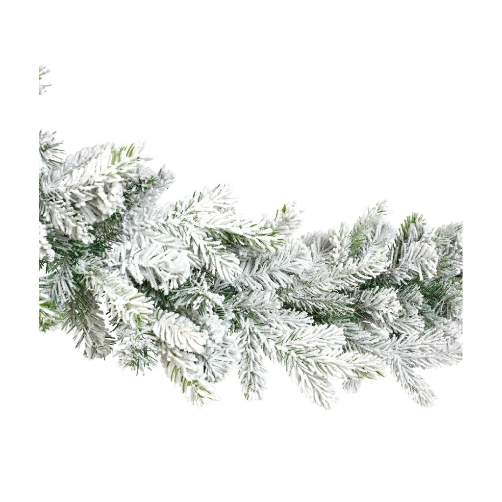 Ghirlanda festone Grandis innevato d8x270cm