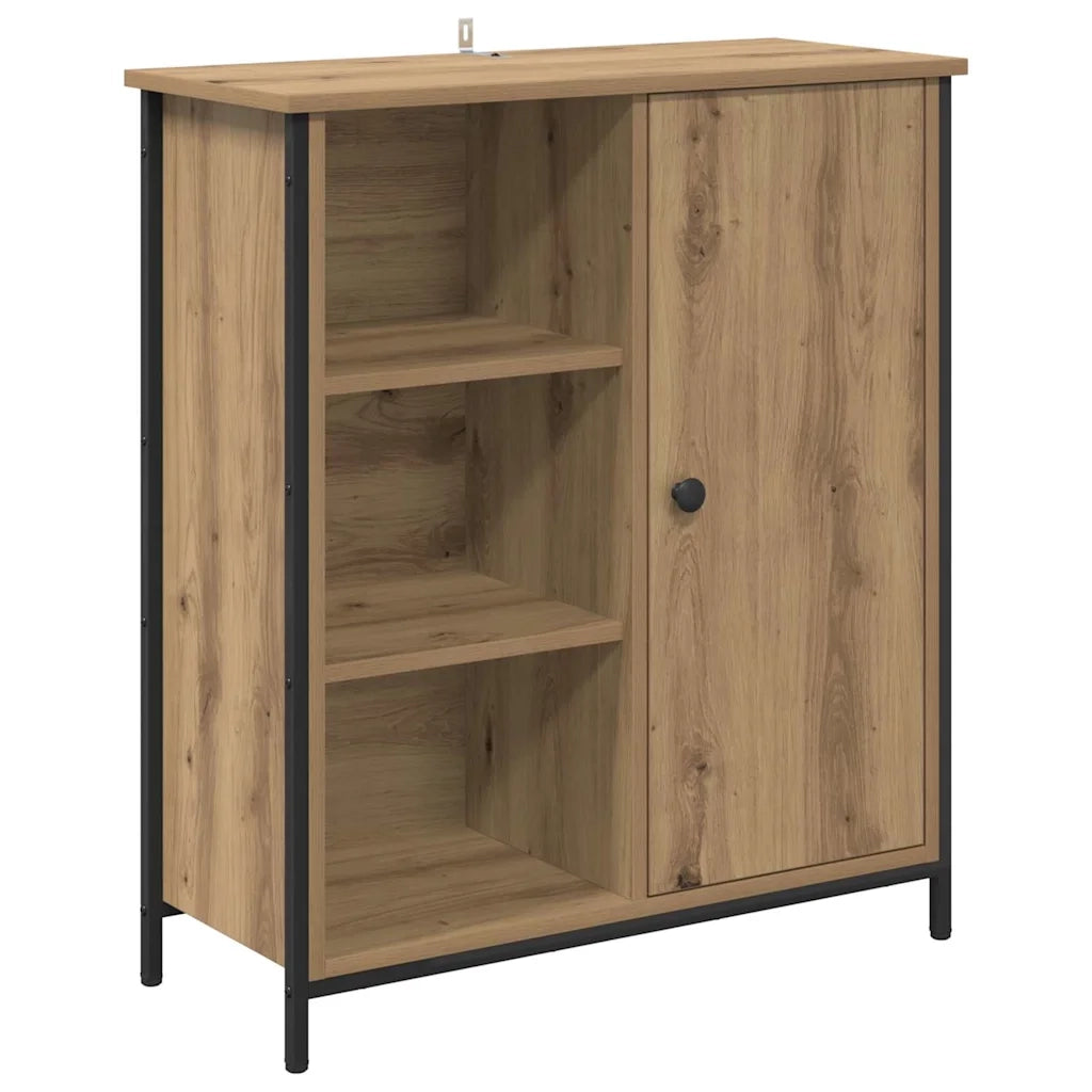 Credenza-Buffet-Armadio da cucina Rovere artigianale 70 x 30 x 80 cm Legno multistrato 731323