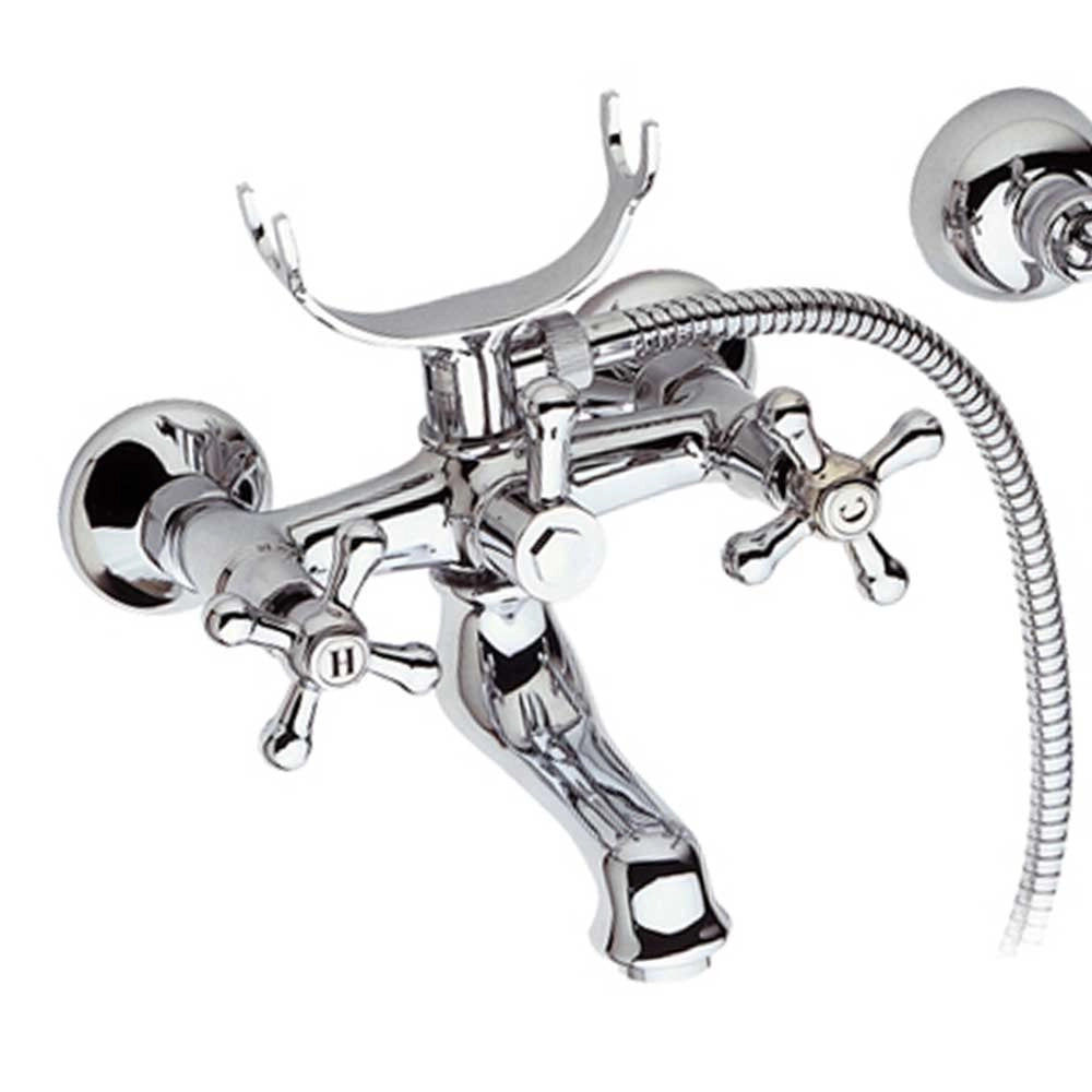 Rubinetto vasca con doccia duplex - serie liberty