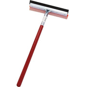 Trade Shop - Pulivetro Auto 25 Cm Manico Legno Spugna Gomma Per Moscerini Pulizia Parabrezza -