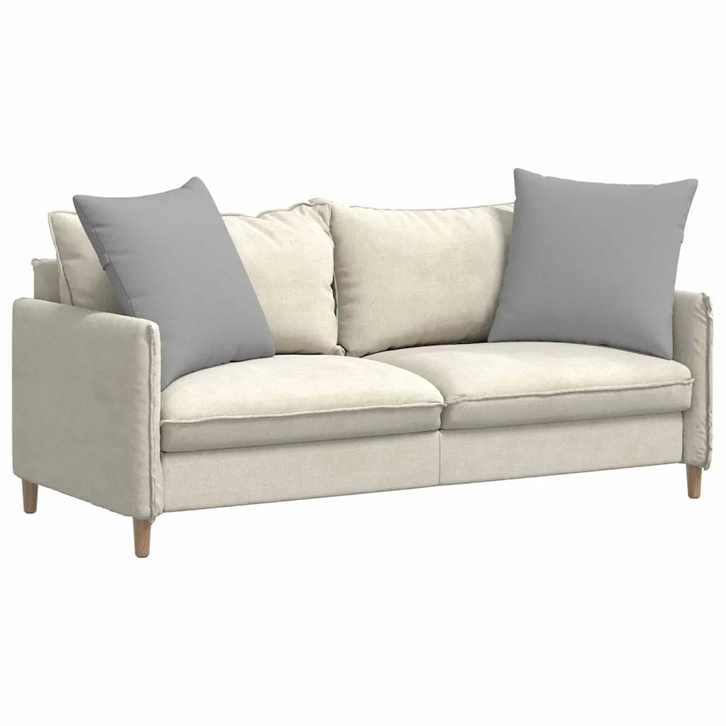 Cuscini da Divano 2 pcs Grigio Nuvola 60 x 60 cm Tessuto