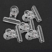 Clip per estensione unghie in plastica multifunzionale - 5 pezzi - per estensione unghie vetrofibra - facile da usare - 31 mm per unghie lunghe