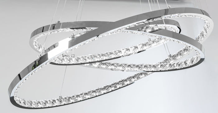 Lampada A Sospensione In Cristallo APP772-3CP