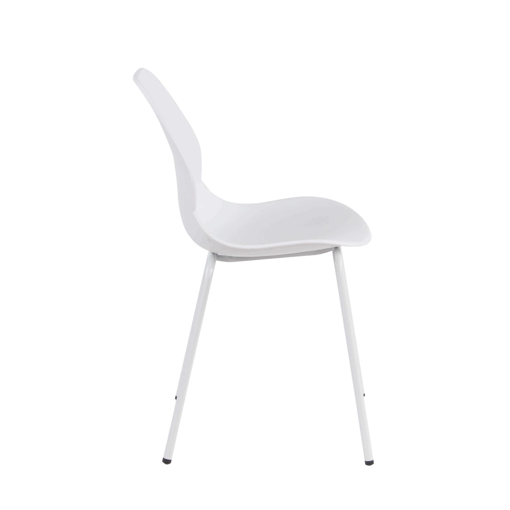 Sedia Moderna in Plastica cm 46x54x84 - CRIV