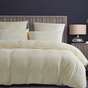 Coperta da letto, Coperta calda, 220 x 240 cm, beige, bianco, fleece, plume, soffice, coperta da letto, set, coperta da letto calda, coperta da letto 220 x 240 cm + 2 cuscini 80 x 80 cm