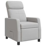 Poltrona reclinabile Grigio Nuvola Tessuto 42035055