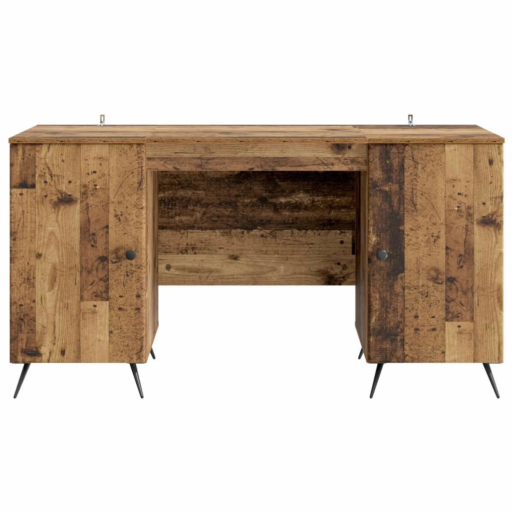 Scrivania Legno antico 142,5 x 50 x 75 cm Legno ingegnerizzato