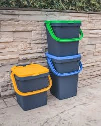 Pattumiera Ecoplus 35 lt Polipropilene Assortito 43 x 36 x 43,5 cm