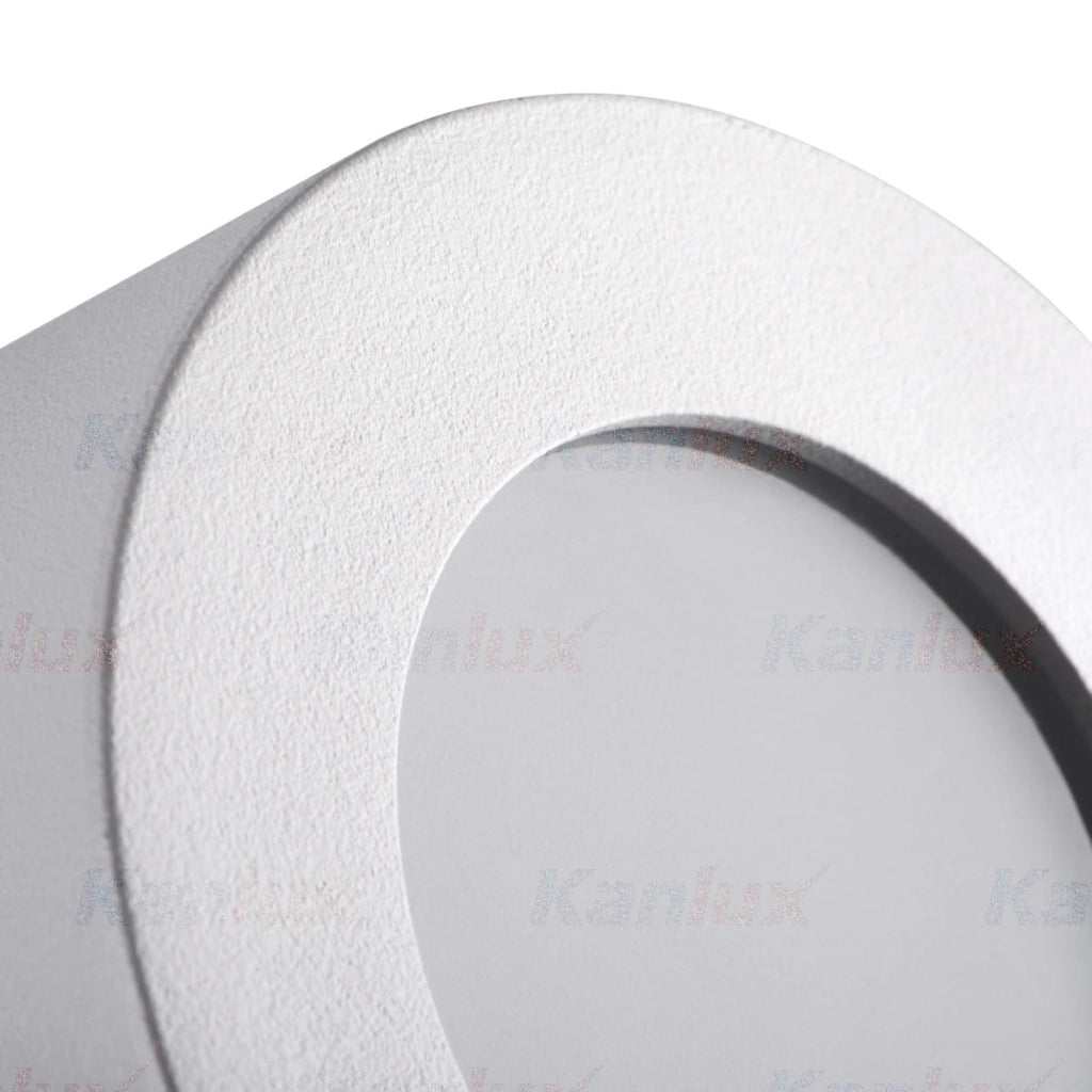 Kanlux faretto SANI bianco tondo IP44 attacco GU10 10W