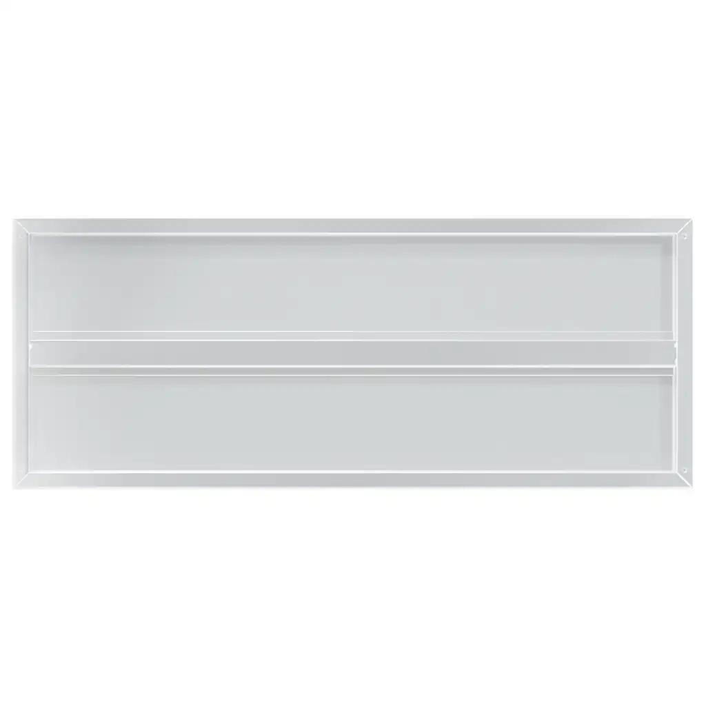 Mensole a Muro 2 pz 100x40 cm Argento in Acciaio Inossidabile 30278