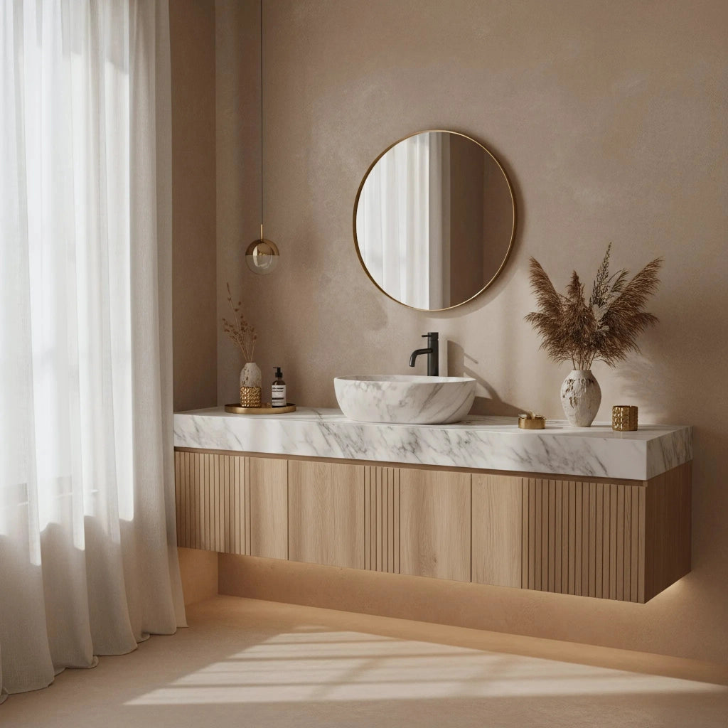 Lavabo Da Appoggio Rea Amelia Ash Matt