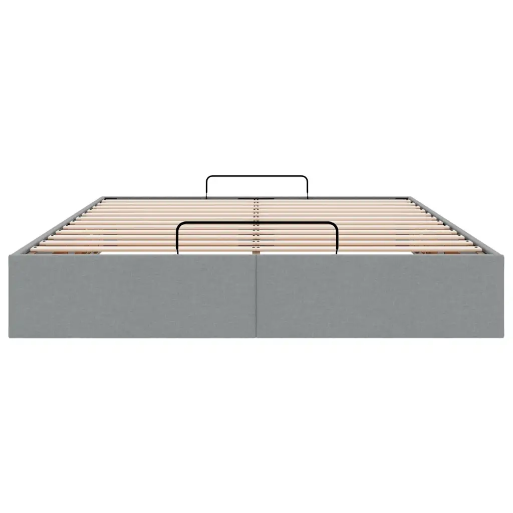 Struttura Letto Pouf senza Materasso 140x190 cm in Tessuto