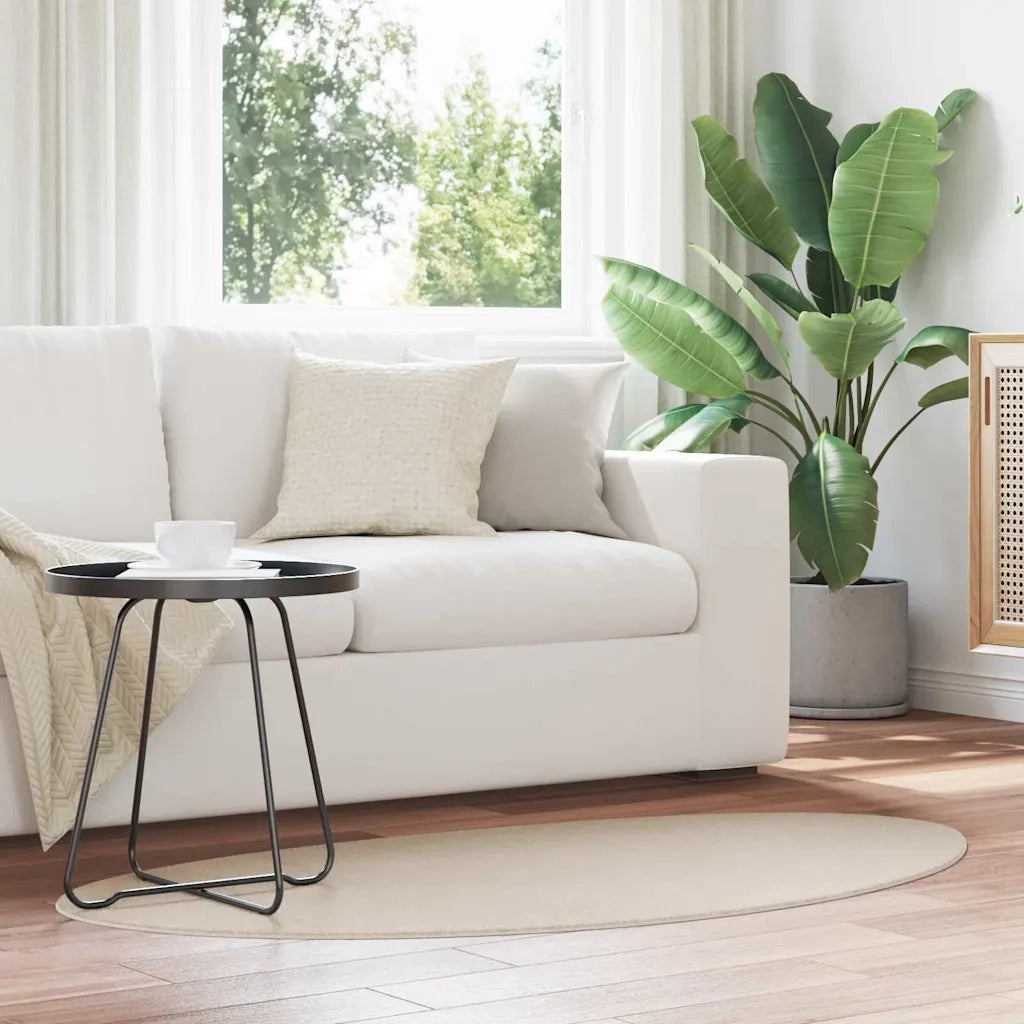 Tappeti per area HUARTE Beige 80 x 150 cm Poliestere 4103663