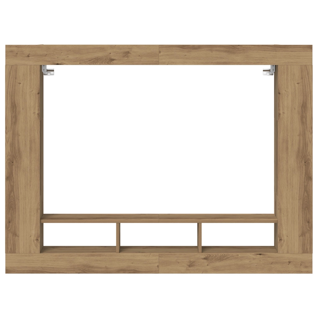 Mobile TV Wall-Mounted in Rovere Artigianale 152x22x113 cm