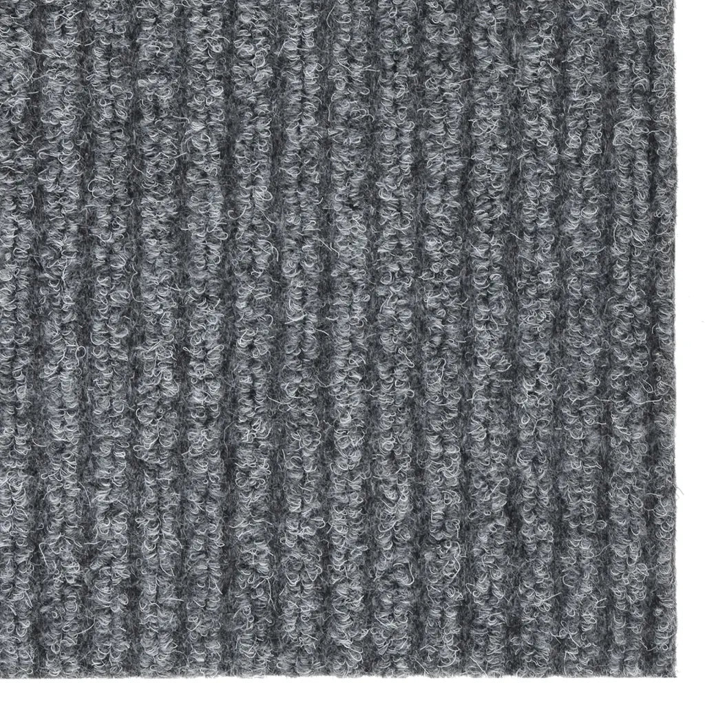 Tappeto Corsia Acchiappa Polvere 100x500 cm Grigio 327182