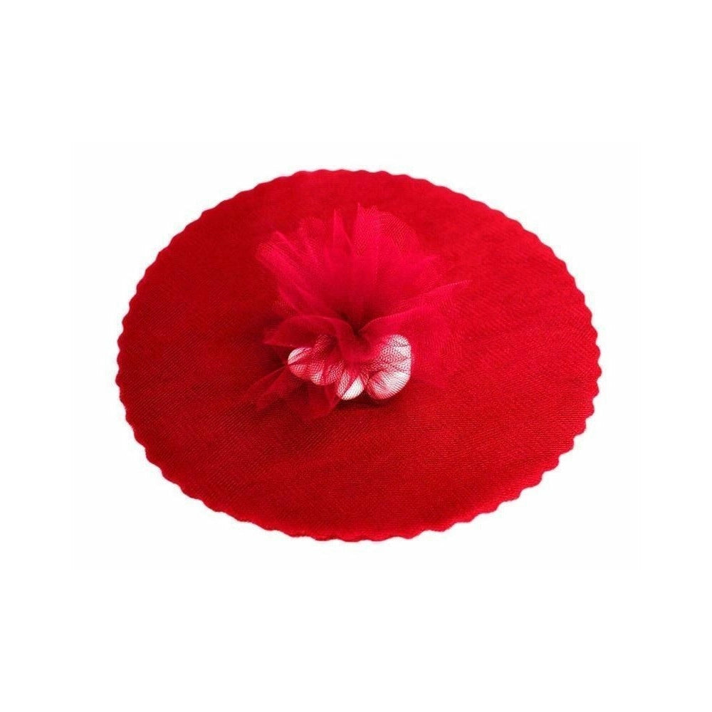 Trade Shop - 50 Veli Tulle Per Bomboniere Tondo Organza Matrimoni Battesimi Lauree Confetti -
