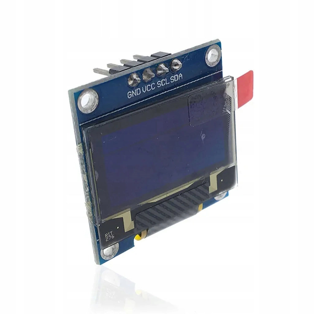 Modulo Display OLED 0,96" Rosfix – Alta Qualità Immagine, 4 Pin, Bianco | Risoluzione 128x64, I2C