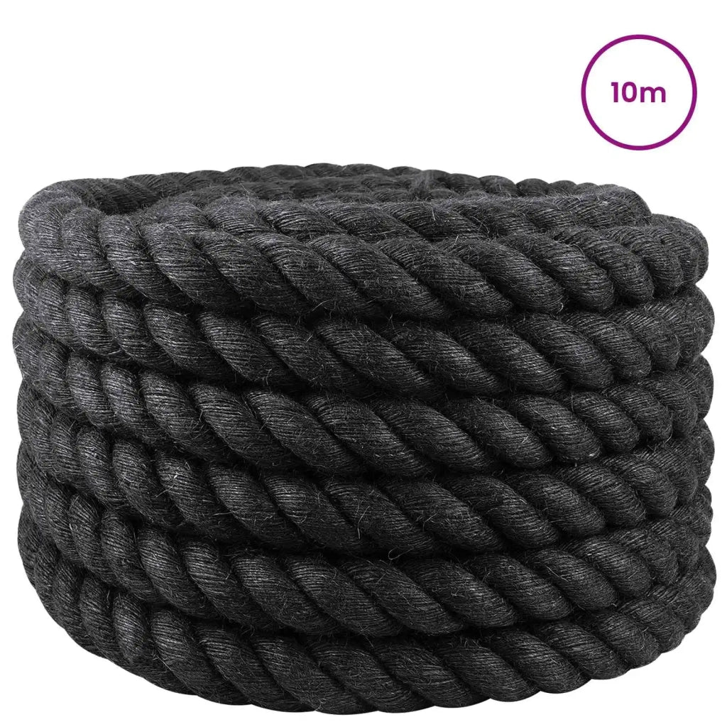 Corda di Juta 60 Nero 100% juta Tossa 42011645