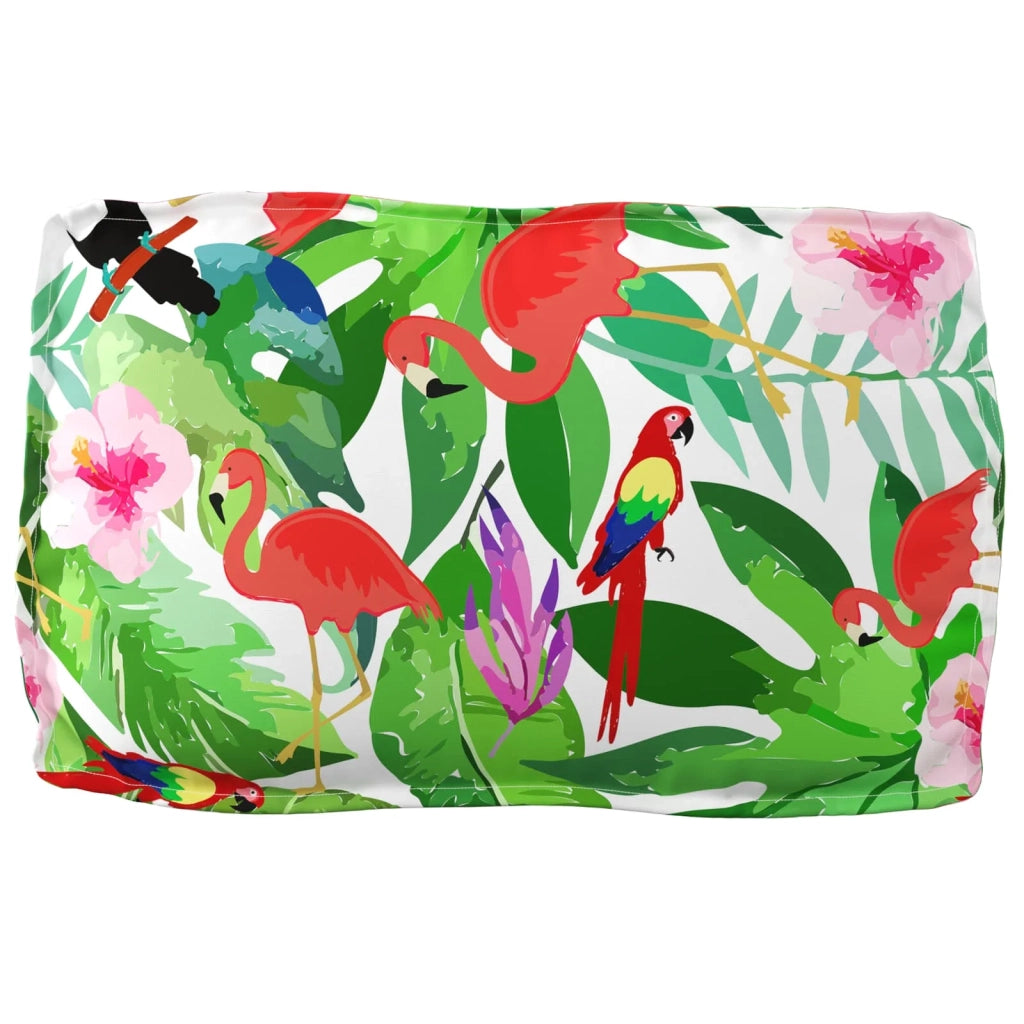 Set di Cuscini per Pallet Floreale 2 pcs Giungla Tropicale 3329068