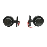 Lampada laterale  con LED fumurio, 12-24V, rosso-bianco, Breckner Germany, modello FR0117