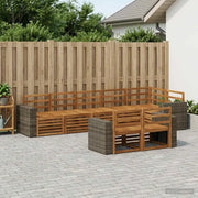 Set divani Legno di Acacia Massello 3384515