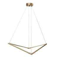 Lampada Da Soffitto Led App1776-cp Brush Gold