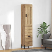 Credenza con cassetto Rovere artigianale 34,5 x 34 x 180 cm 3415985
