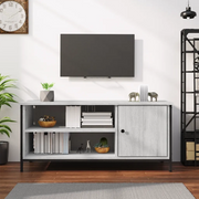 Mobile Porta TV-Mobile per TV-Credenza TV Grigio Sonoma 100x40x45 cm in Legno Multistrato