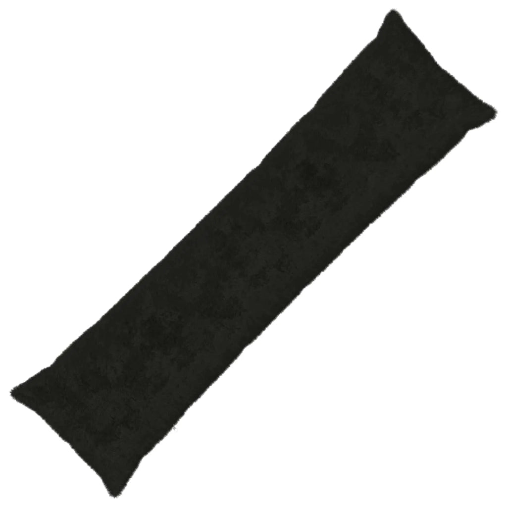 Federa HEERLEN Nero 40 x 145 cm Pelliccia di Coniglio Finta 909099