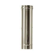 Canna fumaria DN 100 1 mt  L 1000mm tubo acciaio inox 316.