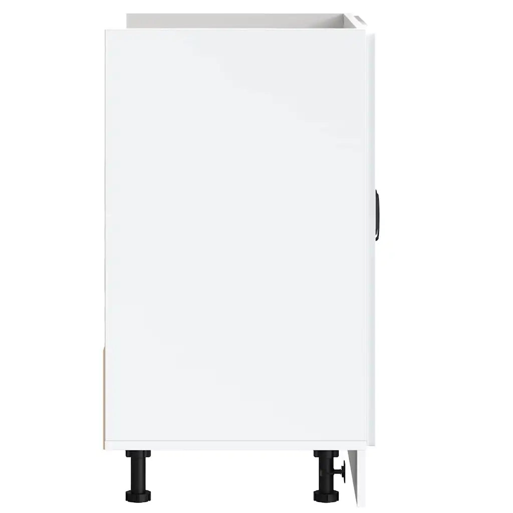 Mobile base lavello Kalmar Bianco 80x46x81,5 cm in Truciolato