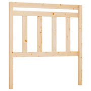 Testiera | Testata per Letto 106x4x100 cm in Legno Massello di Pino