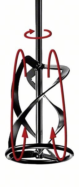 2607990016 - Frusta di miscelazione 120 mm, 600 mm, 15-25 kg
