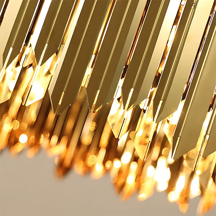 Lampada APP1764-8CP Metal Gold