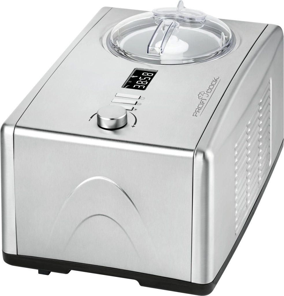 Bomann PC-ICM 1091 N Gelatiera compressore 1,5 L 150 W Acciaio inossidabile