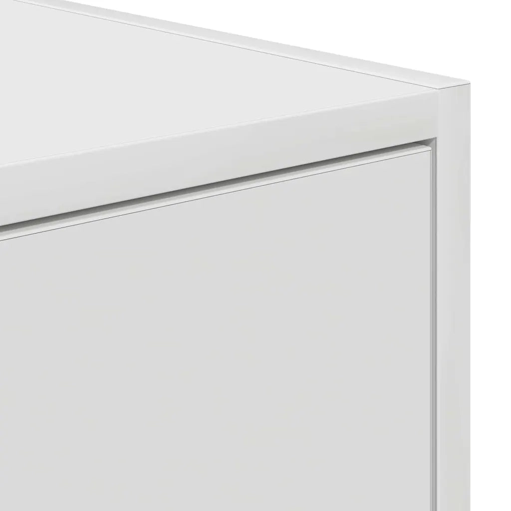 Mobile TV Bianco 100 x 31 x 25,5 cm Legno multistrato 861526