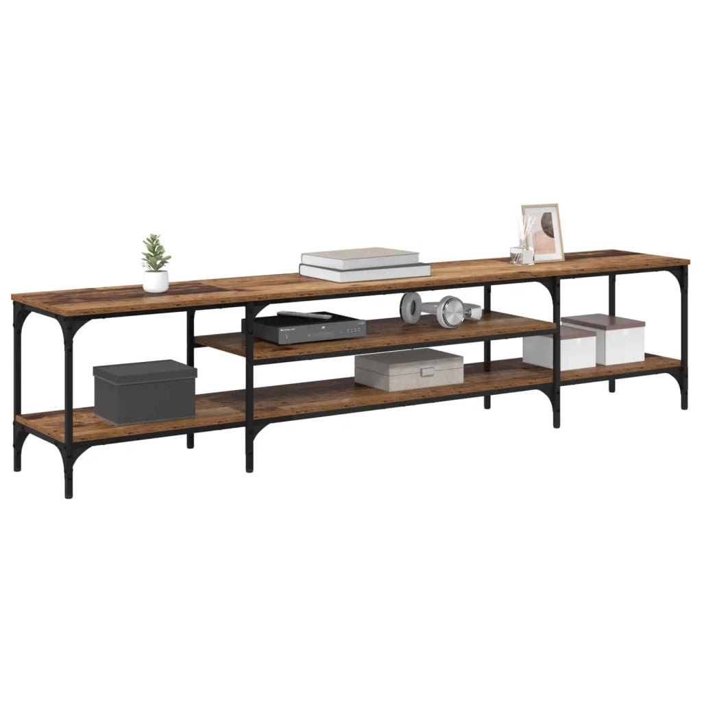 Mobile TV | Armadietto TV | Mobile Porta TV Legno vecchio 201 x 35 x 45 cm