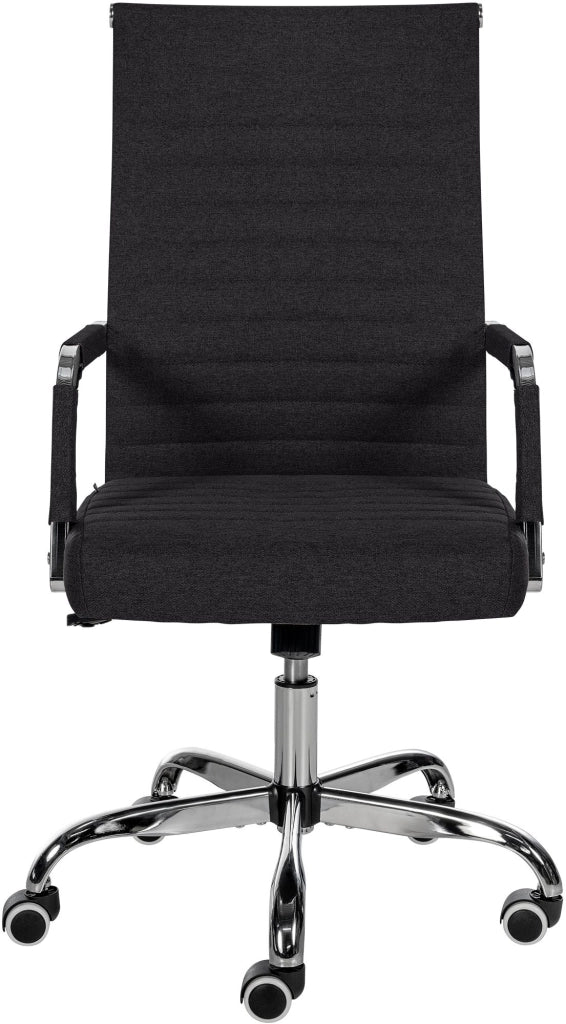 Sedia Da ufficio Amadora nero,Tessuto