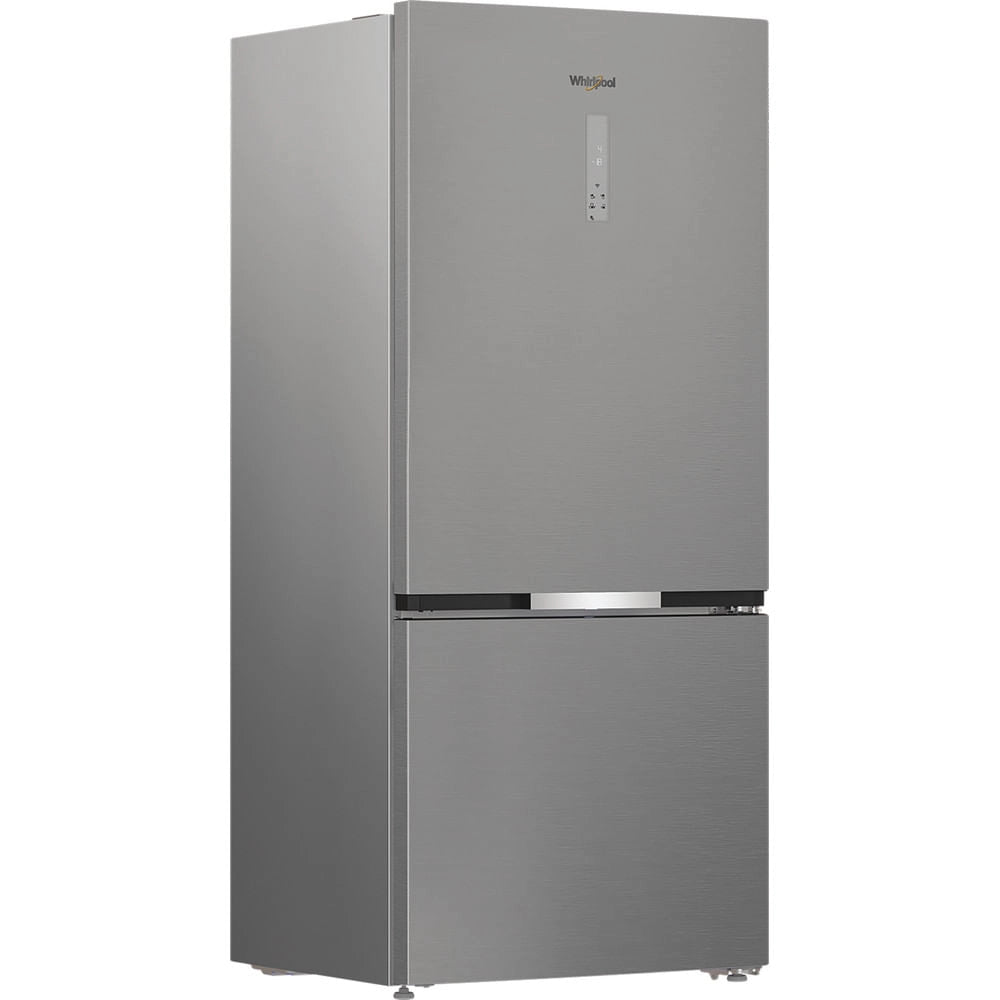 Whirlpool whk2 6614 x6e frigorifero combinato a libera installazione, dual no frost, 83cm, classe c, pearl inox, 34 dba, h193 cm - 859991710800