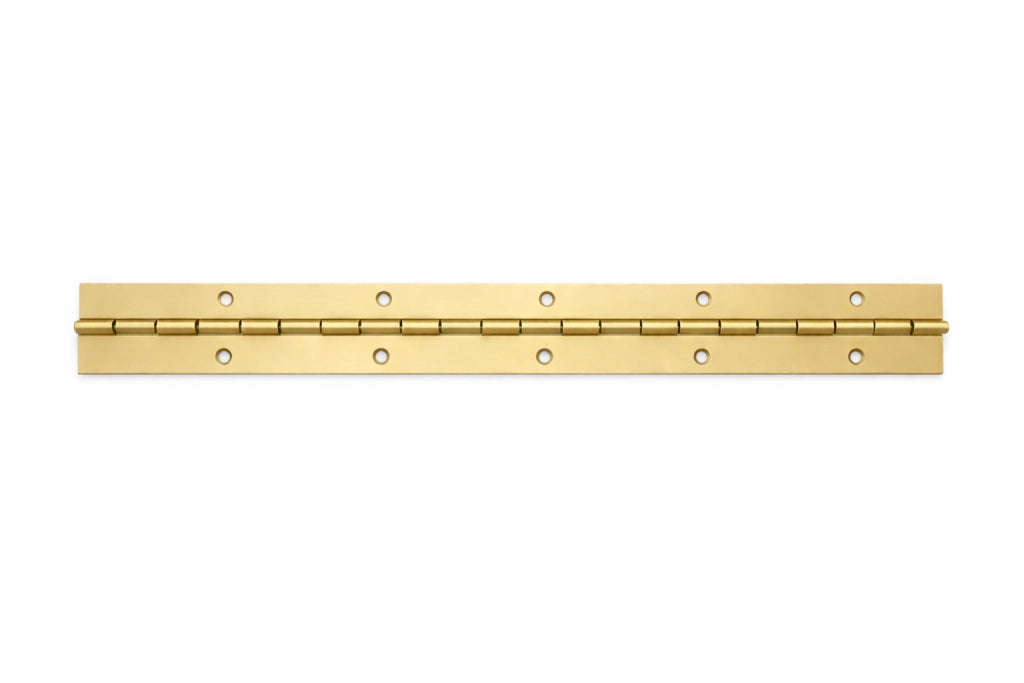CERNIERE A METRAGGIO DA MT.2  mm.32x0,7 ferro ottonato