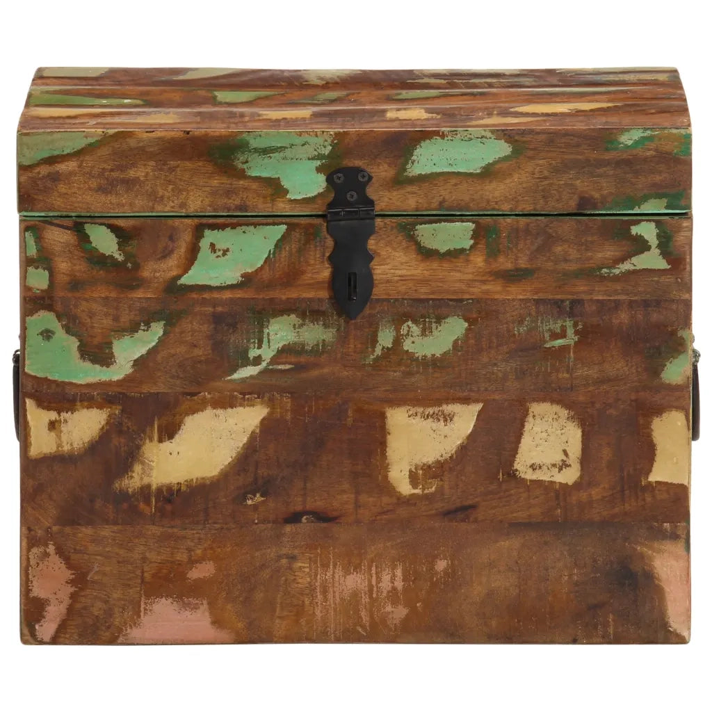Scatola di Stoccaggio in Legno Massello di Recupero CFW4141414