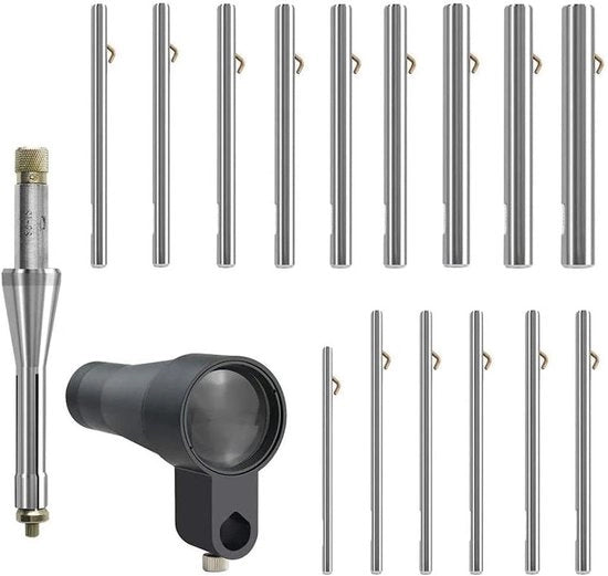 Kit di Alimentazione per Precisione per Borsa da .177 a .50 - Incluso Bore Sighter