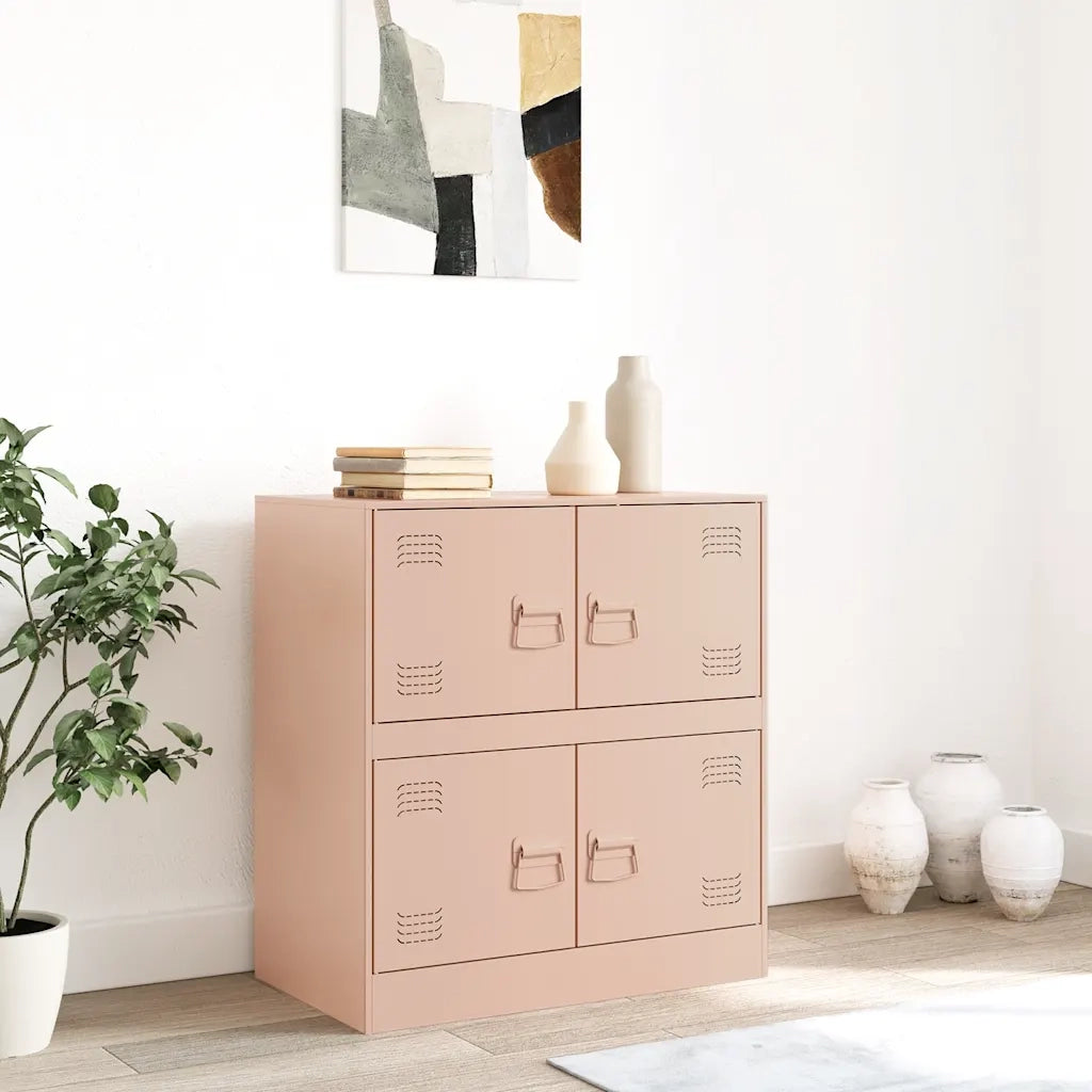 Credenza Rosa 67x39x73 cm in Acciaio 841650