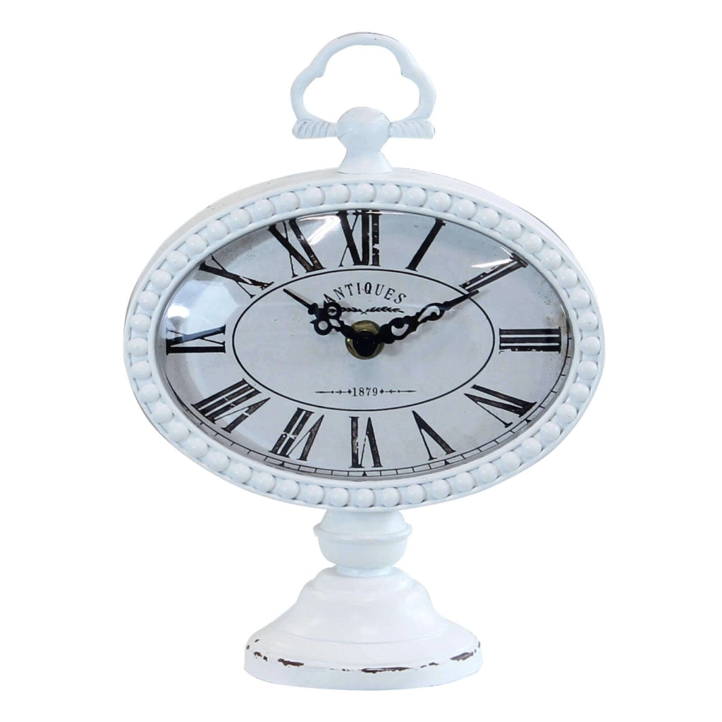 Orologio da appoggio in Acciaio Vetro cm 16 5x8 5x22 5 - FABIAN