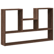 Mensola a Muro | Mensola a parete Rovere Marrone 99x15x60 cm in Truciolato