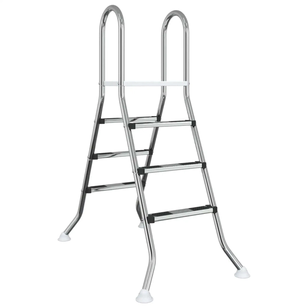Scala per piscina fuori terra 100 cm 3-Step Acciaio Inox 304 42032422