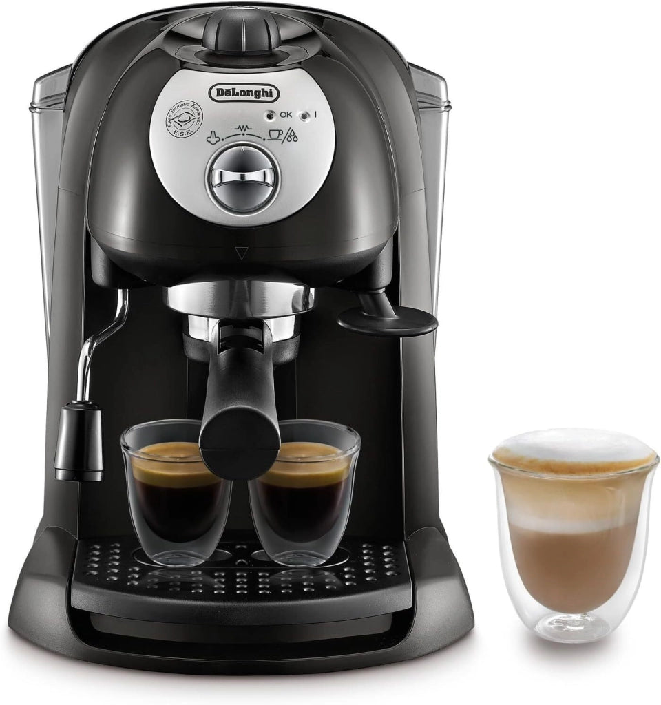 De'Longhi EC201CD.B Macchina da caffe' Manuale Espresso Cappuccino 1 L 15 bar 1100 W Cialde ESE colore Nero